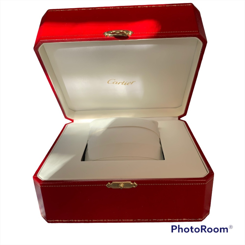Authentic Cartier EMPTY Watch Box with pillow